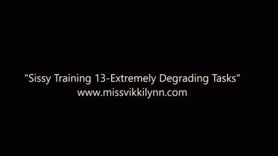 Sissy Training 13: Extremely Degrading Tasks With Mistressvictoria (Sissy Task) (Humiliation)