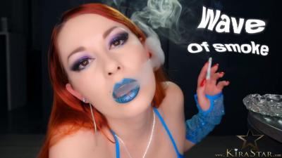 Blue Wave Of Smoke