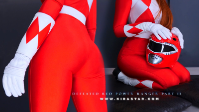 Defeated Red Power Ranger Part Ll