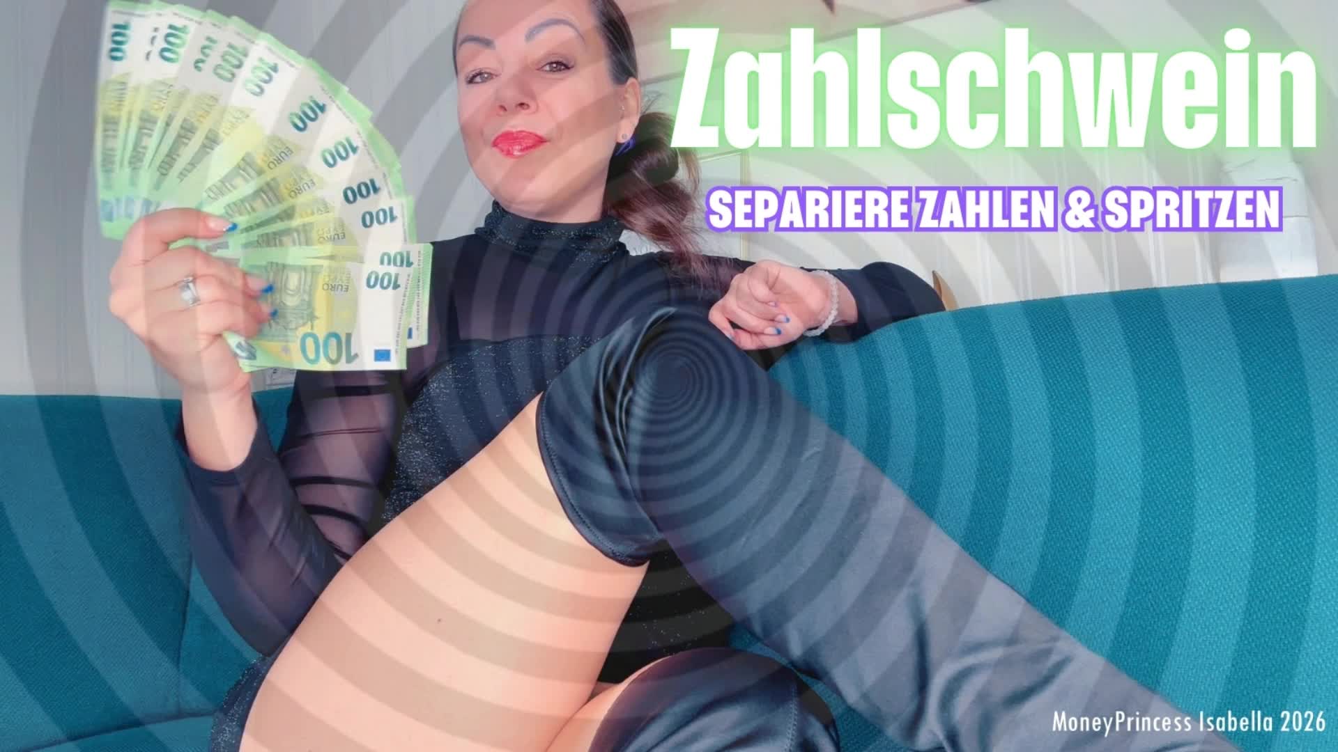 Zahlschwein- Separiere Zahlen Und Spritzen