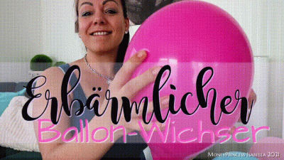 Erbarmlicher Ballon-Wichser