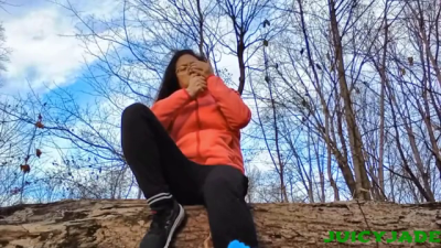 Fit Asian Smoking A Hand Rolled Cigarette Outdoors Volume 60 Non Nude