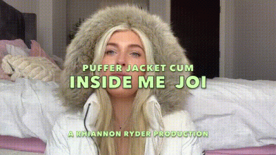 Puffer Jacket Cum Inside Me JOI