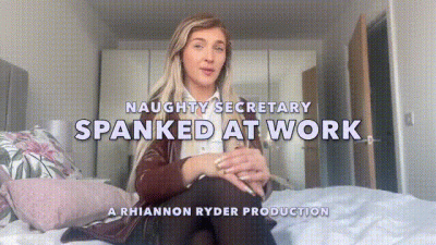Naughty Secretary Gets Spanked