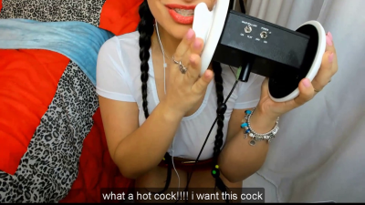 ASMR JOI Jerk Off Instructions Cum In Tits Fake Cum Latina