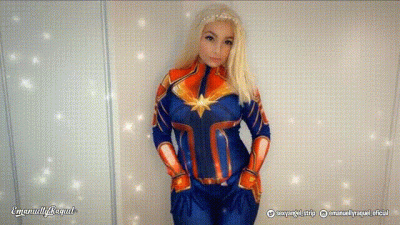 Marvel Captain Fucking Hard With A Guy, Cosplay