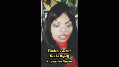 The Findom Factor: Make Ripoff Expensive Again