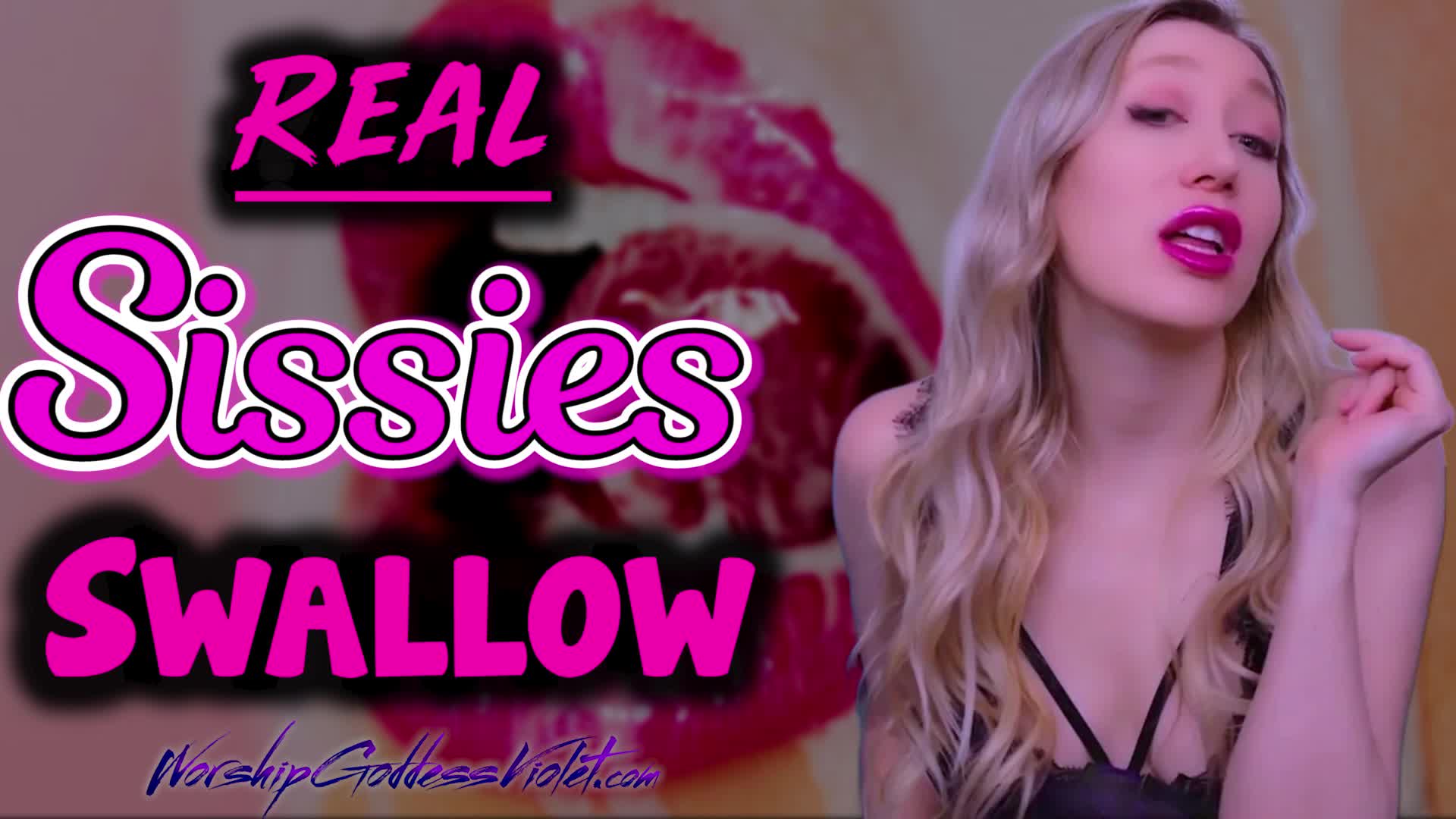 Real Sissies Swallow