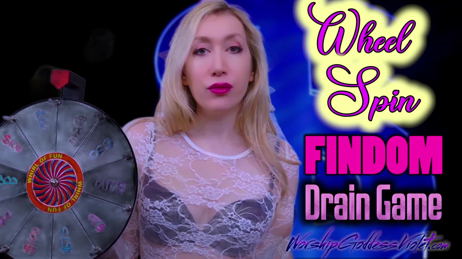 Wheel Spin Findom Drain Game