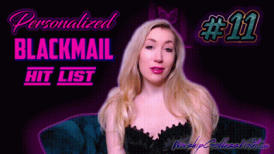 Personalized Blackmail-Fantasy Hit List #11
