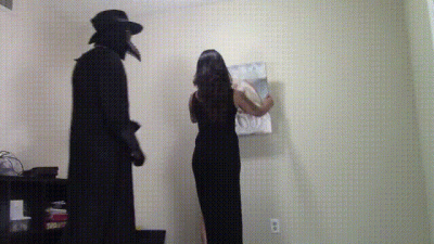 Plague Doctor Intrudes On Mandy