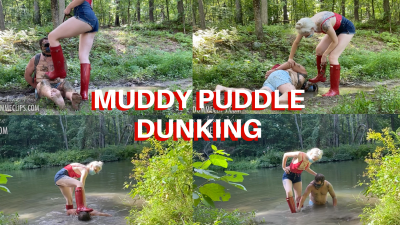 Muddy Puddle Dunking (1080P HD)