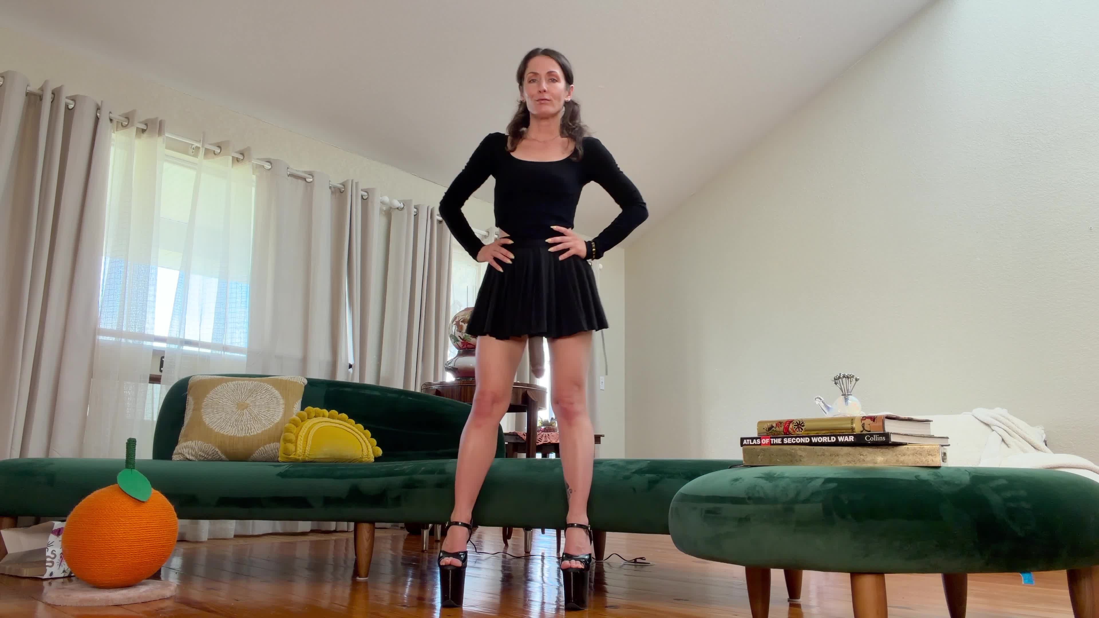 Strapped With Miss Sheena Lesson One Caged Sissy Services BBC