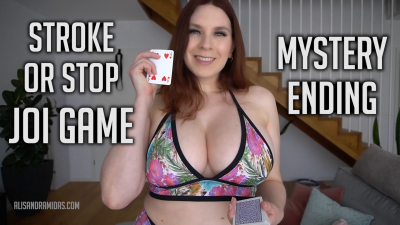 Stroke Stop JOI Game Mystery Ending