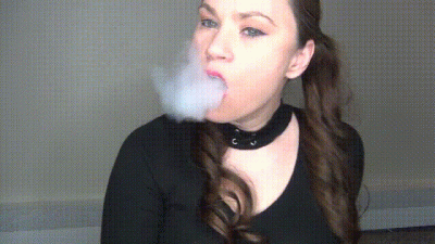 Smoking Goddess Lots Of Smoke Clouds