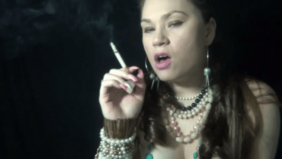Lots Of Jewelry Smoking