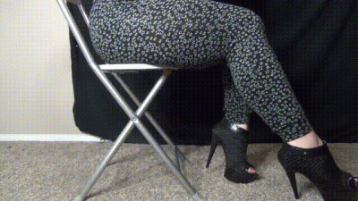 Toe Tapping Goddess In High Heels