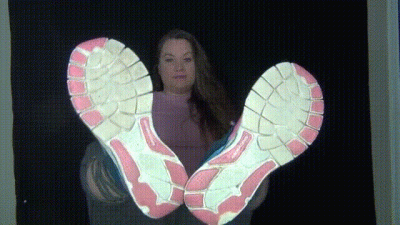 Well Worn Sneakers And Perfect Feet