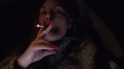 Late Night Smoking Fast And Coughing