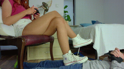 Helena Likes To Step On His Dick And Crush His Balls Full 4096X2304 4K
