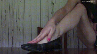 Black Flats And Slippers