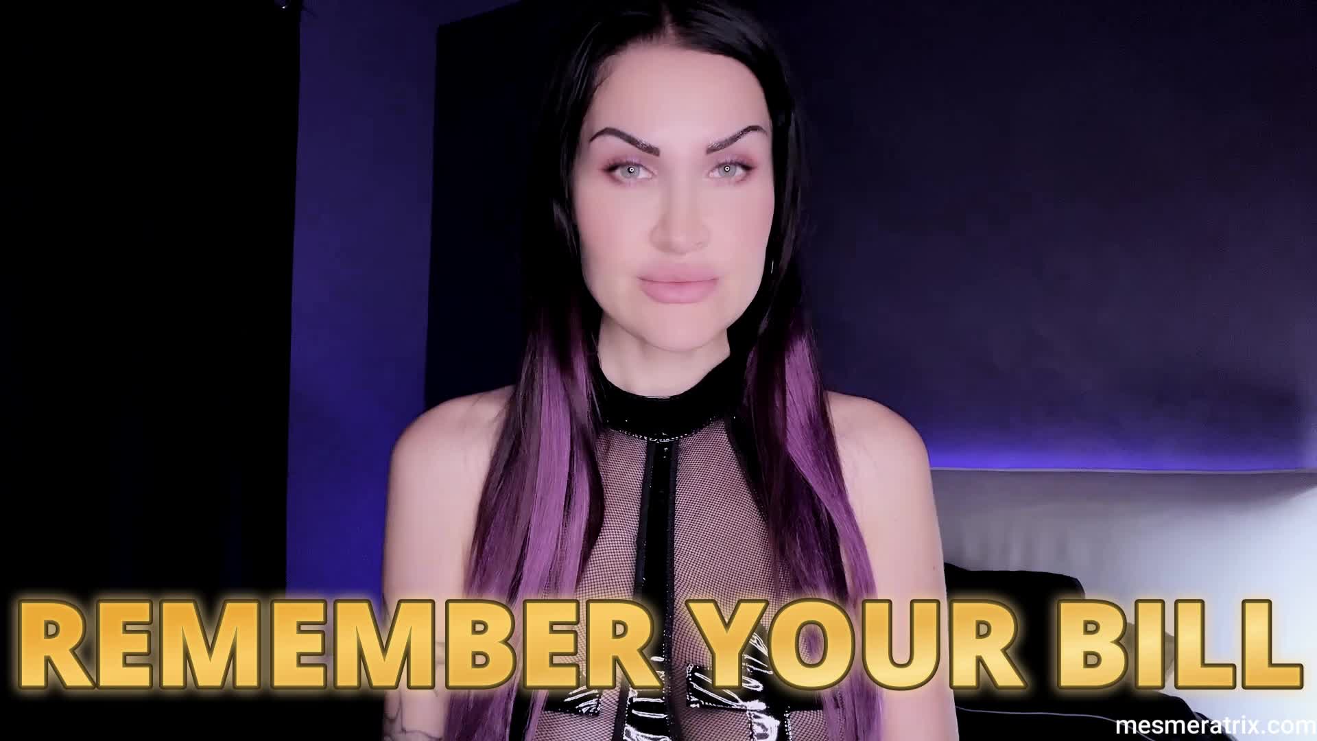 Remember Your Bill