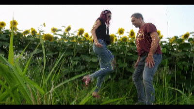 Ballbusting In The Sunflowers Field (Ita)