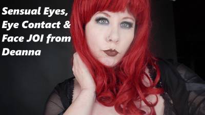 Sensual JOI To My Eyes, Eye Contact And Glamourous Makeup