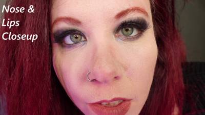 Nose And Lips Close Up Custom Clip