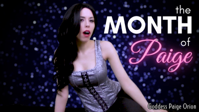 The Month Of Paige