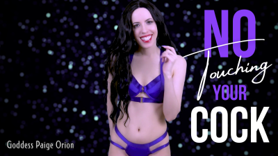 No Touching Your Cock Tease