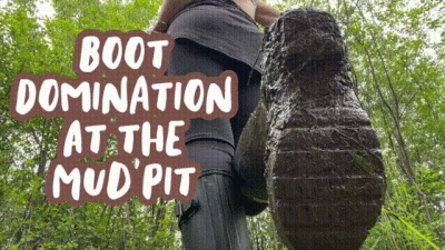 Boot Domination At The Mud Pit