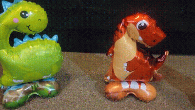 Dinosaur Mylar Balloons: Bounce To Pop