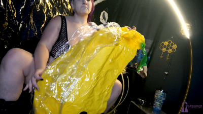 Inflatable Banana Rider