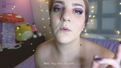 Spitty Mouth Tease