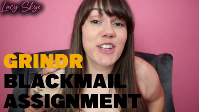 Grindr Blackmail-Fantasy Assignment