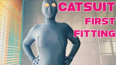 Zentai Catsuit First Fitting