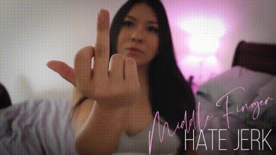 Middle Finger Hate Jerk