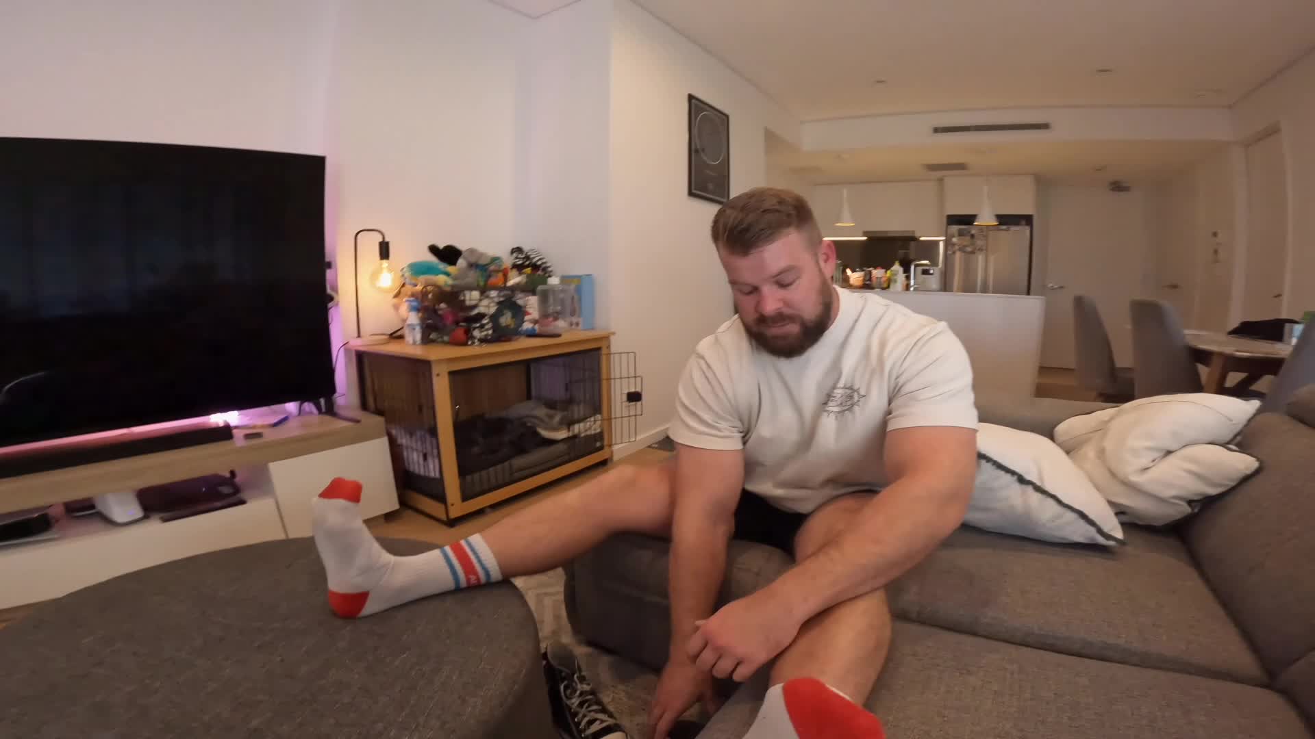 Gabe- Foot Meet (POV Foot Fetish)