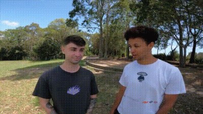 Brandon And Luca Park Shrinking