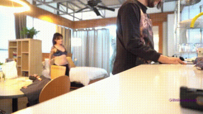 Surprise Bending Him Over Rimming And Handjob At The Same Time