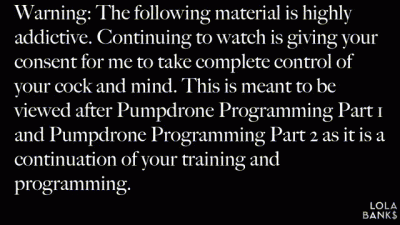 Pumpdrone Programming 3