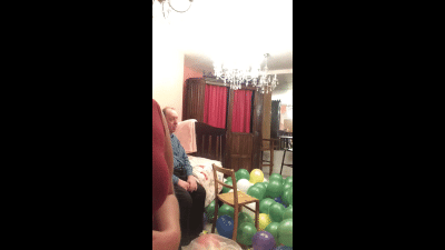 Watch Me Pop 100 Balloons In My Tight Fitting Dress
