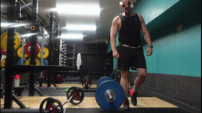Deadlifting Sweating And Ignoring You