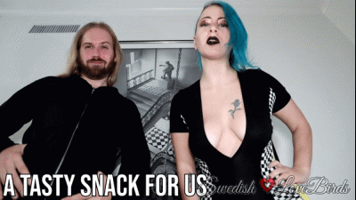 Giant Couple Eats You As A Snack POV