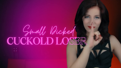 Small Dicked Cuckold Loser!: English Femdom In Black Lingerie Humiliates Your Tiny Dick And Cucks You For Her Pleasure Beta Training