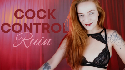 Cock Control Ruin: Redhead Domme Teaches You Cock Control By Using Edging Games And Ruined Orgasms