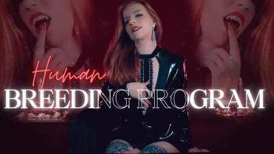 Human Breeding Program: Femdom New World Order: Hot Rubber Creature Of The Night Mind Fucks And Dominates You Female Supremacy Super Villain