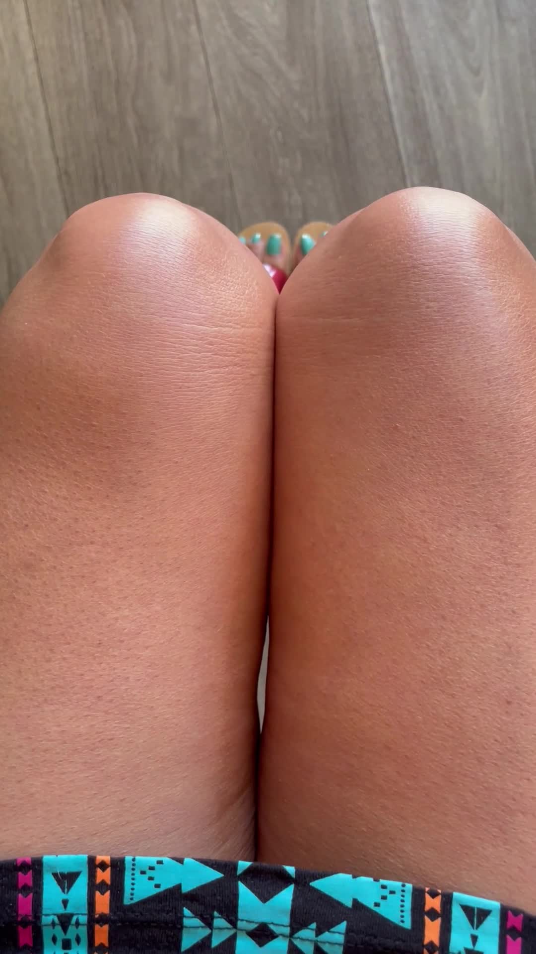 Turquoise Toes In Heels No Touch Masturbation Encouragement