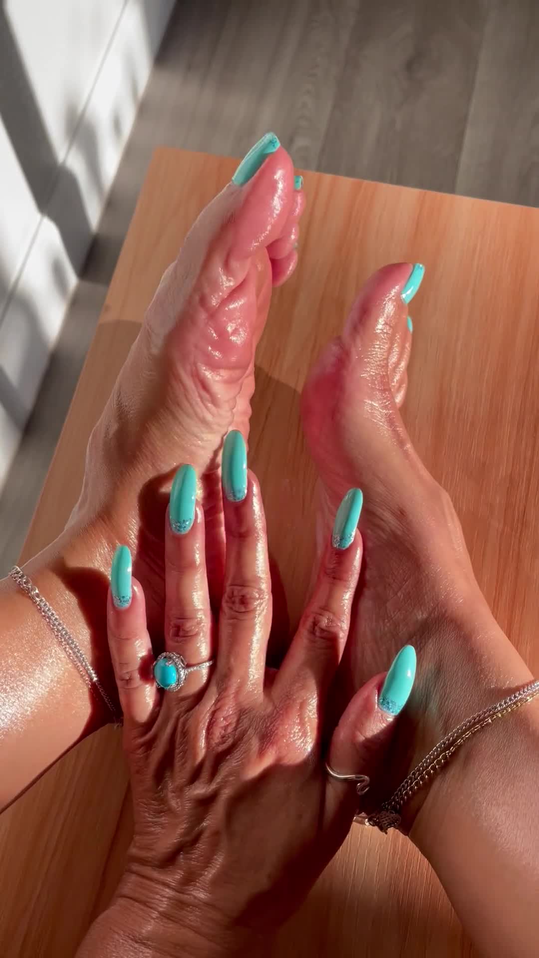Sunshine N Glowing Feet JOI